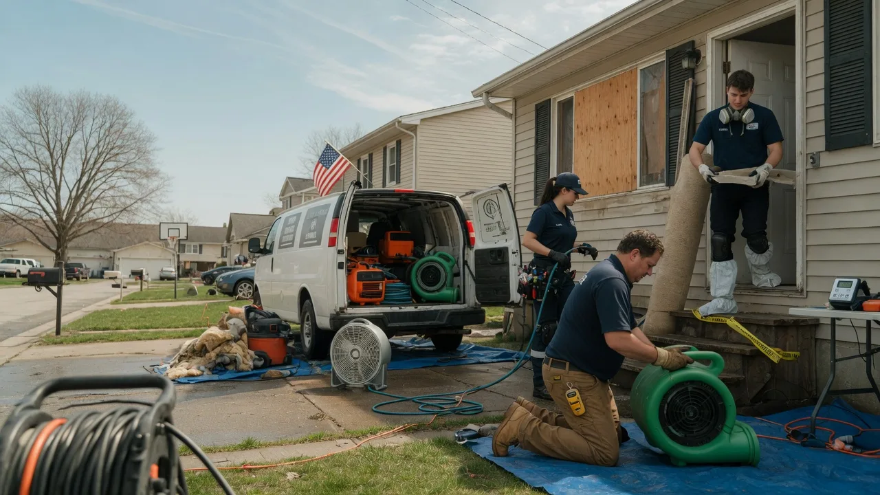 Water Damage Restoration in Afton, WY near me